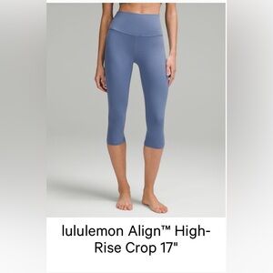 Lululemon Align cropped leggings